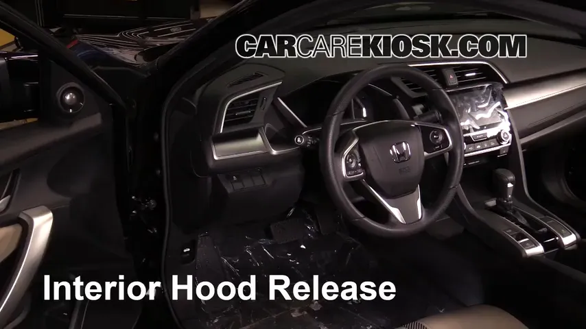 2017 Honda Civic LX 1.5L 4 Cyl. Turbo Coupe Hood
